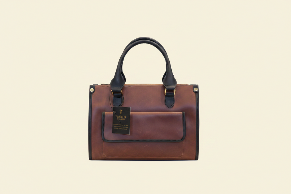 Nomad Satchel – Oil Pull-Up Leather