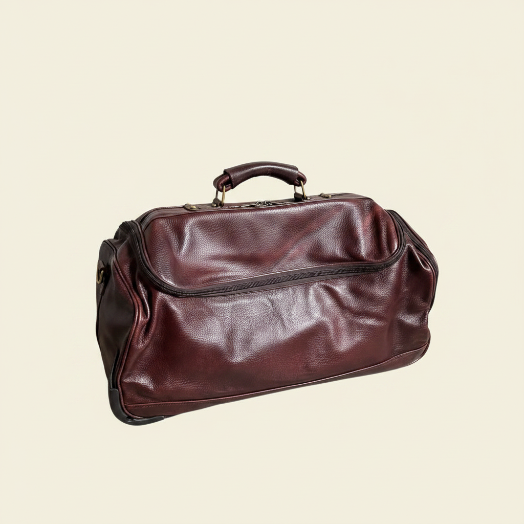 Wheeled Trolley Duffle - Top Angle
